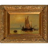 FRANKLIN D. BRISCOE, OIL ON PA