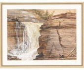 FRANKLIN D. BRISCOE WATERCOLOR
