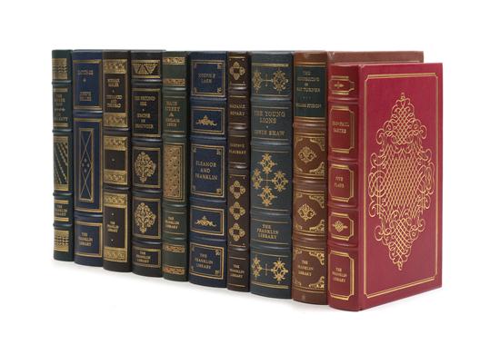 * (FRANKLIN LIBARY) A group of 10