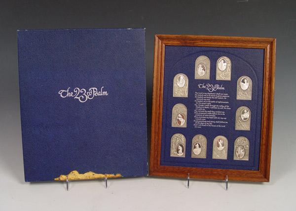 FRANKLIN MINT 23RD PSALM STERLING