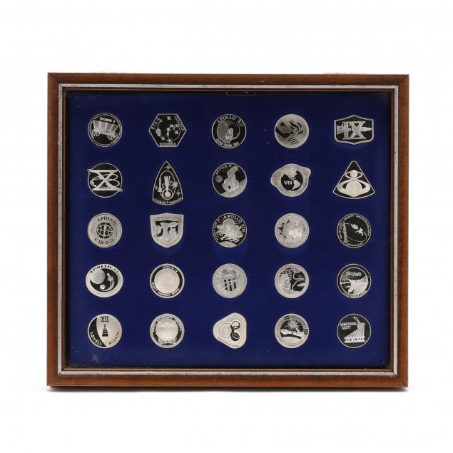 FRANKLIN MINT, 25 STERLING SILVER