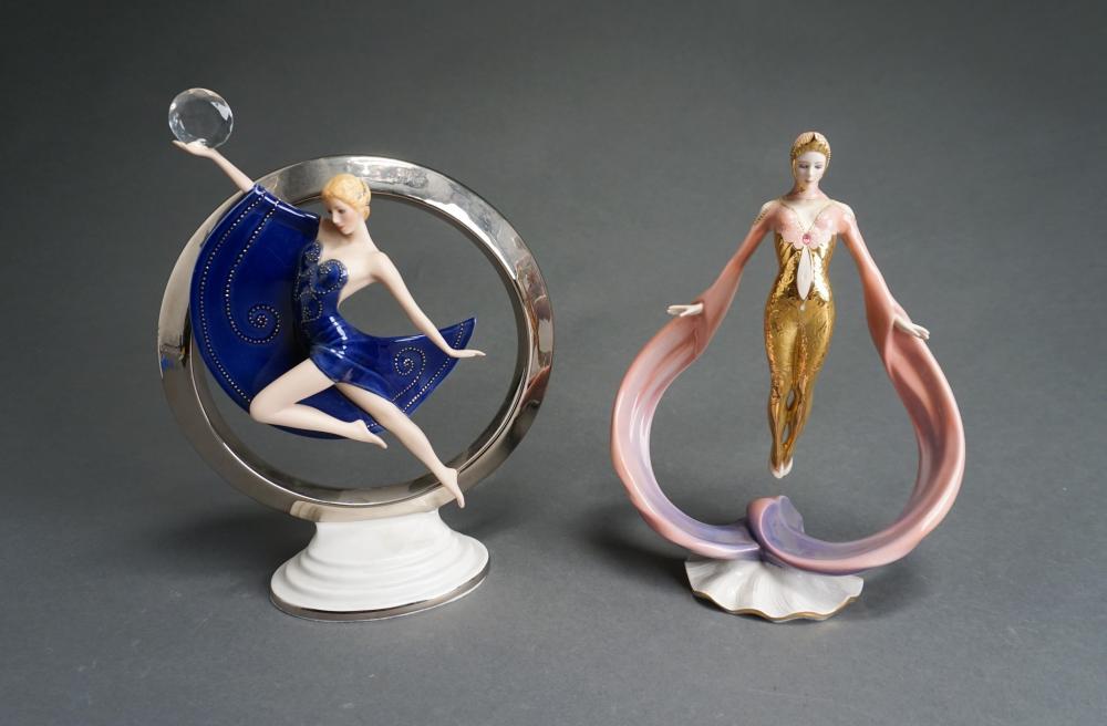 FRANKLIN MINT ART DECO 'DAYBREAK IN