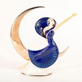 FRANKLIN MINT ART DECO FIGURIN