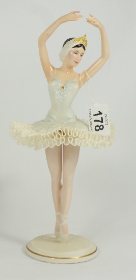 Franklin Mint Ballerina Figure Swan