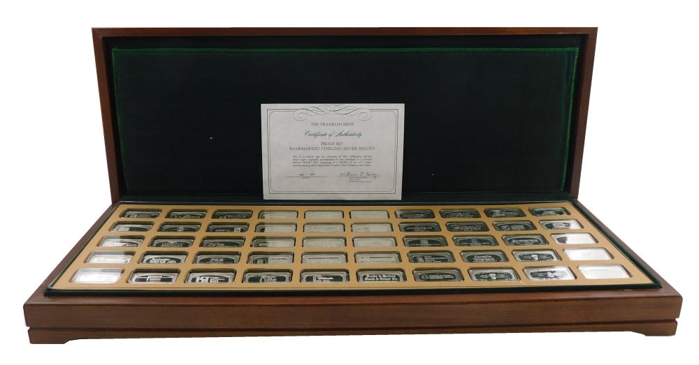 FRANKLIN MINT, CIRCA 1971, SET OF