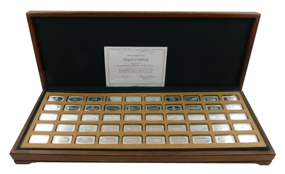 FRANKLIN MINT, CIRCA 1971, SET OF