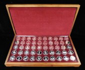 FRANKLIN MINT COLLECTION OF 50