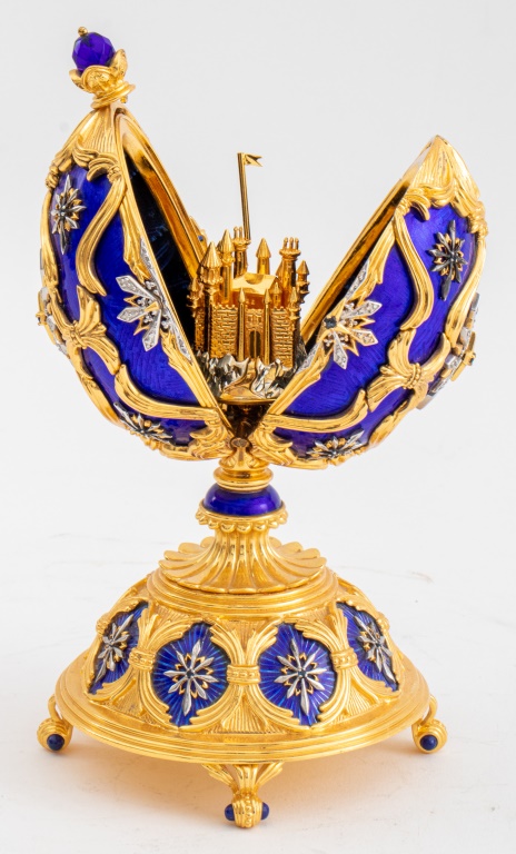 FRANKLIN MINT FABERGE SILVER STAR
