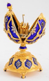 FRANKLIN MINT FABERGE SILVER S
