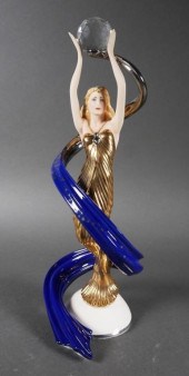 FRANKLIN MINT GALAXY IN GOLD S