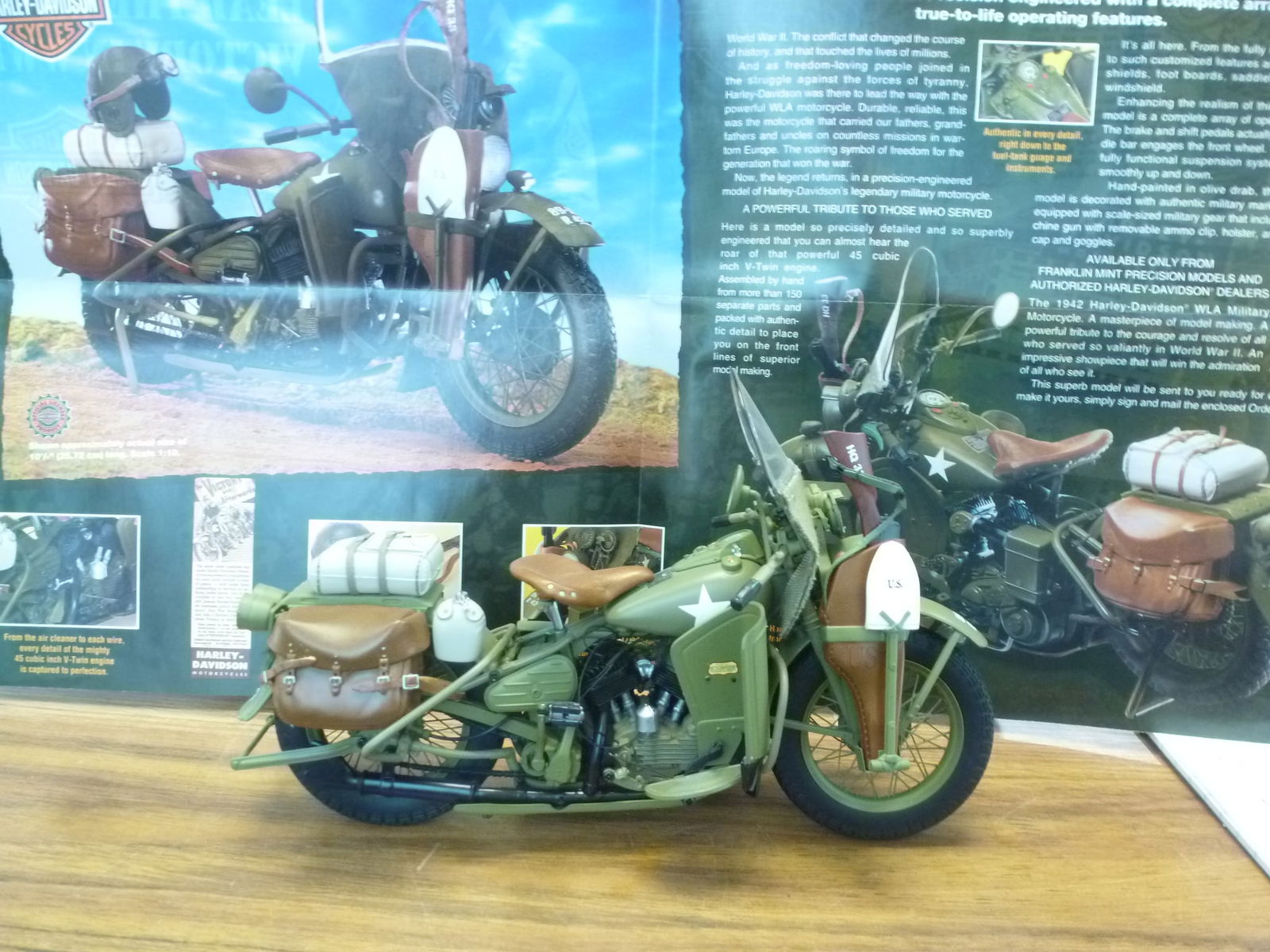 FRANKLIN MINT HARLEY DAVIDSON
