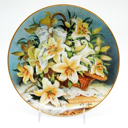 FRANKLIN MINT PORCELAIN PLATE,