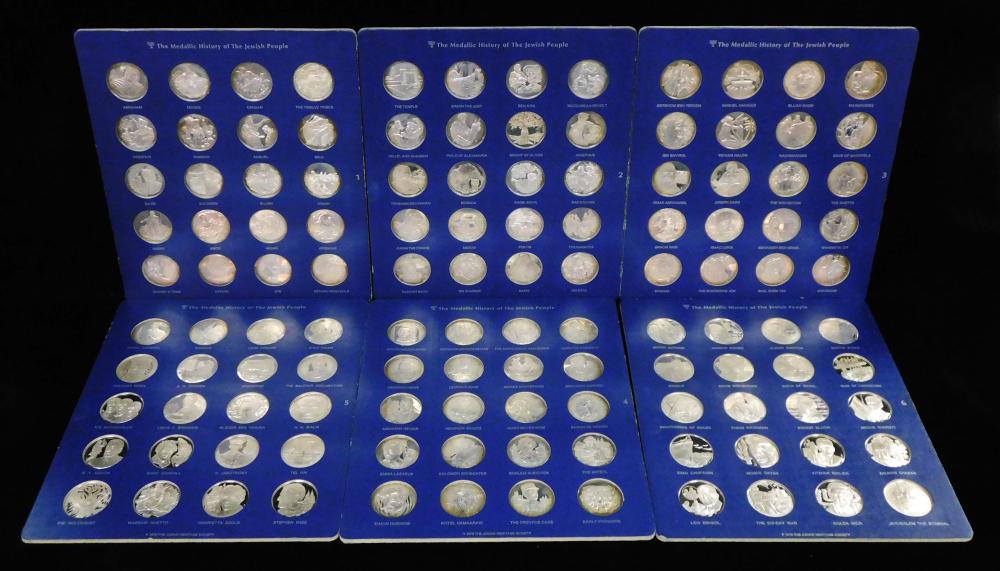 FRANKLIN MINT SET: "MEDALIC HISTORY