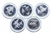 FRANKLIN MINT STERLING BIRD ME