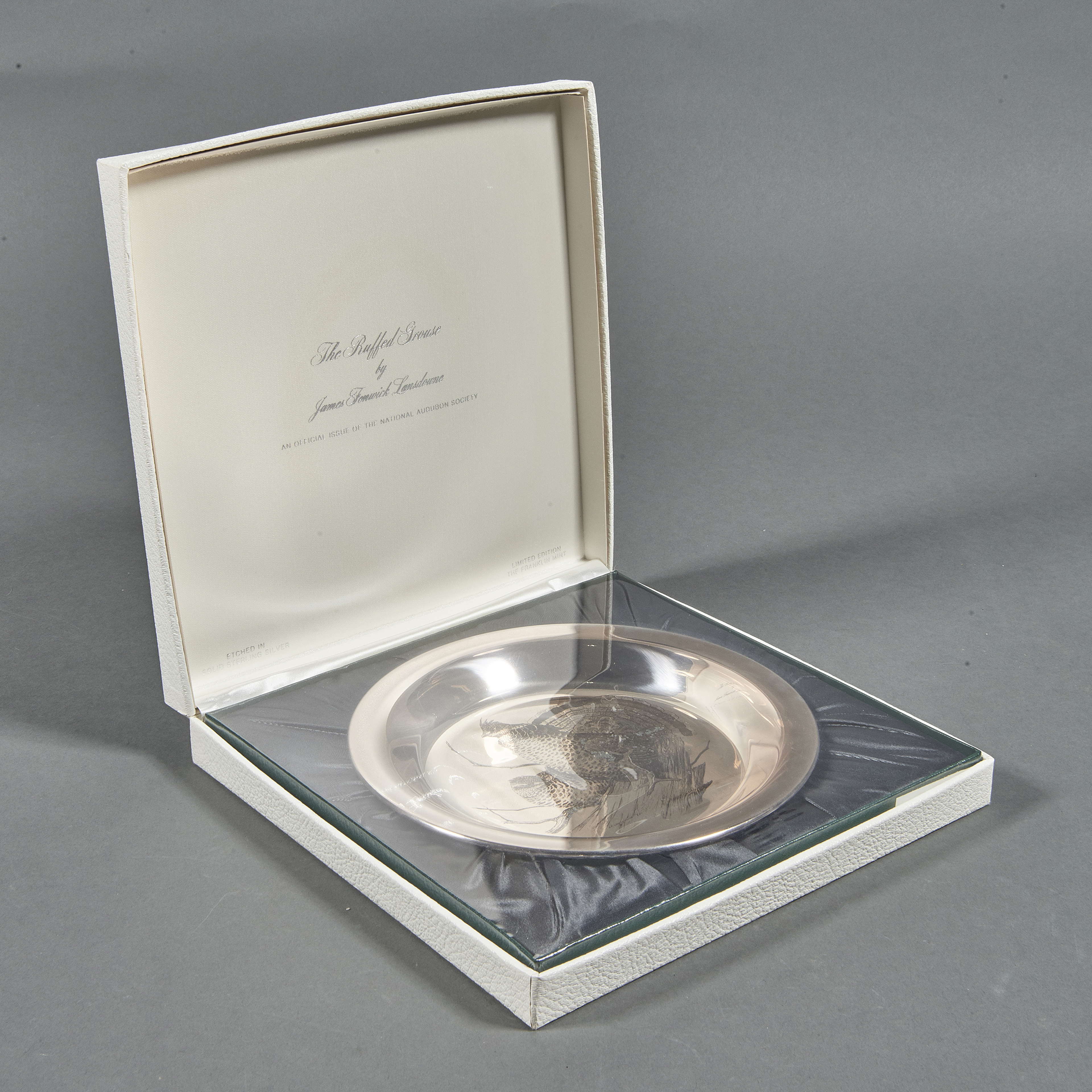 FRANKLIN MINT STERLING PLATE:THE