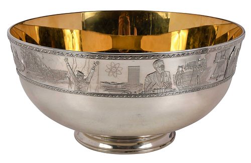 FRANKLIN MINT STERLING PUNCH