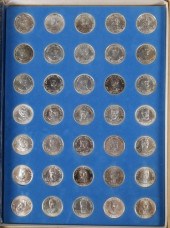 FRANKLIN MINT TREASURY OF PRES