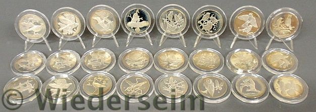 Franklin Mint twenty-four pieces