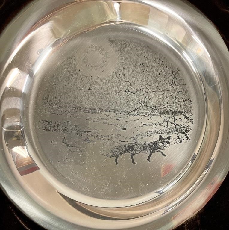 FRANKLIN MINT WYETH WINTER FOX