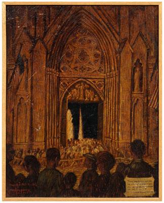 Franklin Moody painting