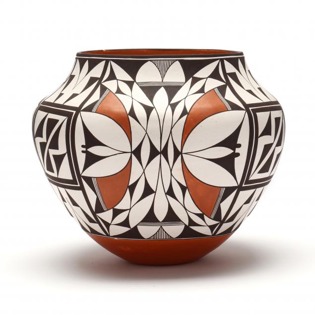 FRANKLIN PETERS, ACOMA PUEBLO, OLLA