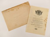 Franklin Roosevelt signed 'Eye