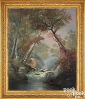 FRANKLIN STANWOOD, OIL ON CANV