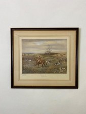 Franklin Voss hunting print ti