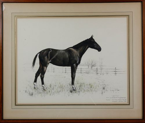 FRANKLYN H. STOKES COLORED PENCIL