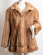 FRANKLYN SYOSSET MINK FUR AND