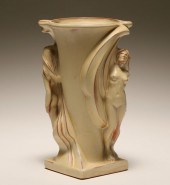 Frankoma art pottery vase with