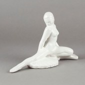FRANKOMA POTTERY NUDE FIGURE F