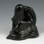Frankoma semi-nude weeping lad