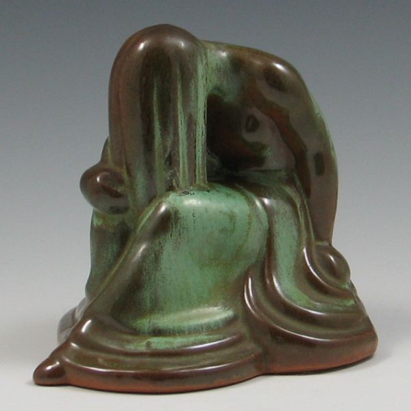 Frankoma Weeping Lady unmarked felt