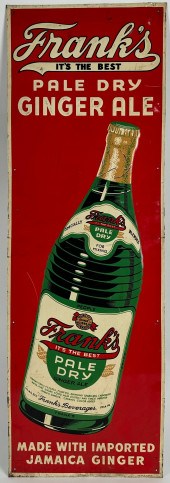 "FRANK'S PALE DRY GINGER ALE"