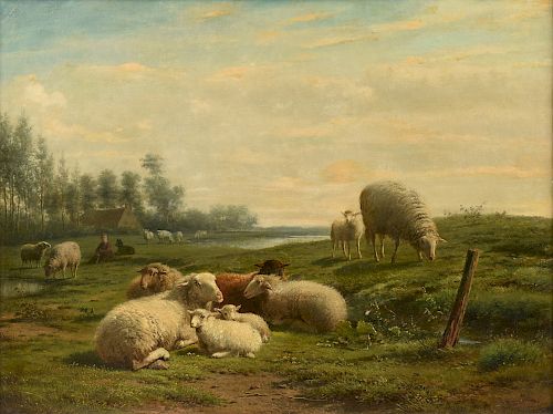 FRANS LEBRET (DUTCH 1820-1909) A