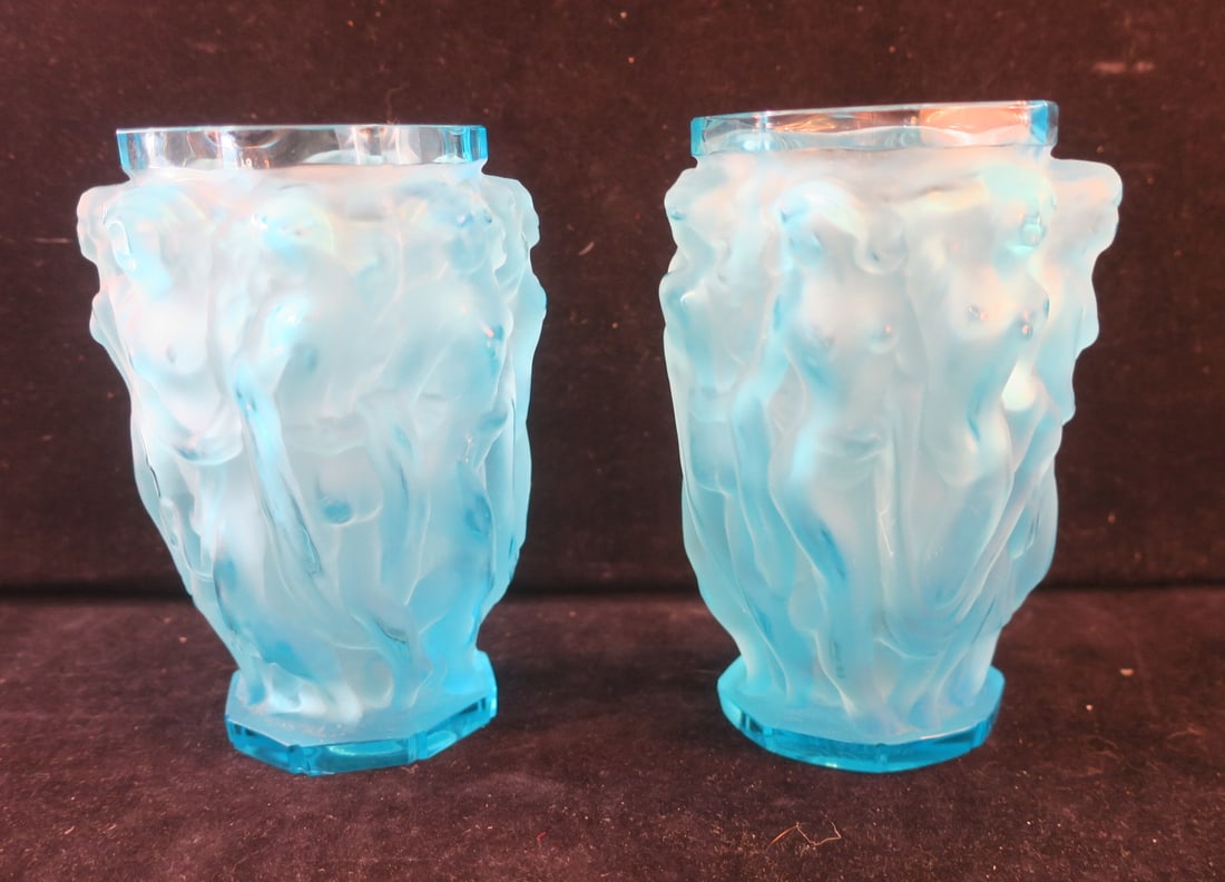 FRANTISEK HALAMA, PAIR ART DECO