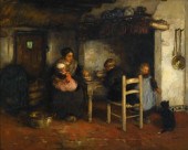 FRANTZ CHARLET  (belgian 1862-