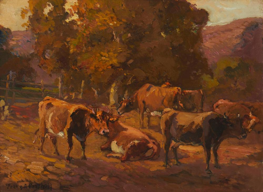 FRANZ A. BISCHOFF, (1864-1929),