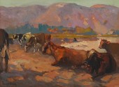 FRANZ A. BISCHOFF, (1864-1929)
