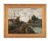 FRANZ BARBARINI UNTITLED OIL O