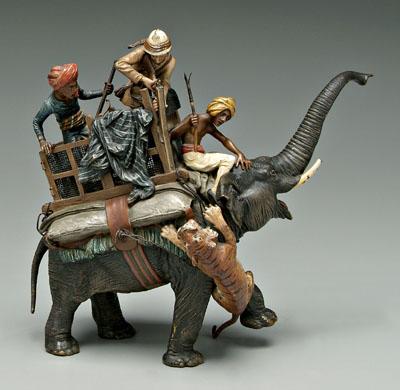 Franz Bergmann bronze group