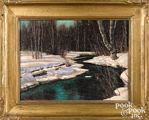 FRANZ HANS JOHNSTON OIL ON