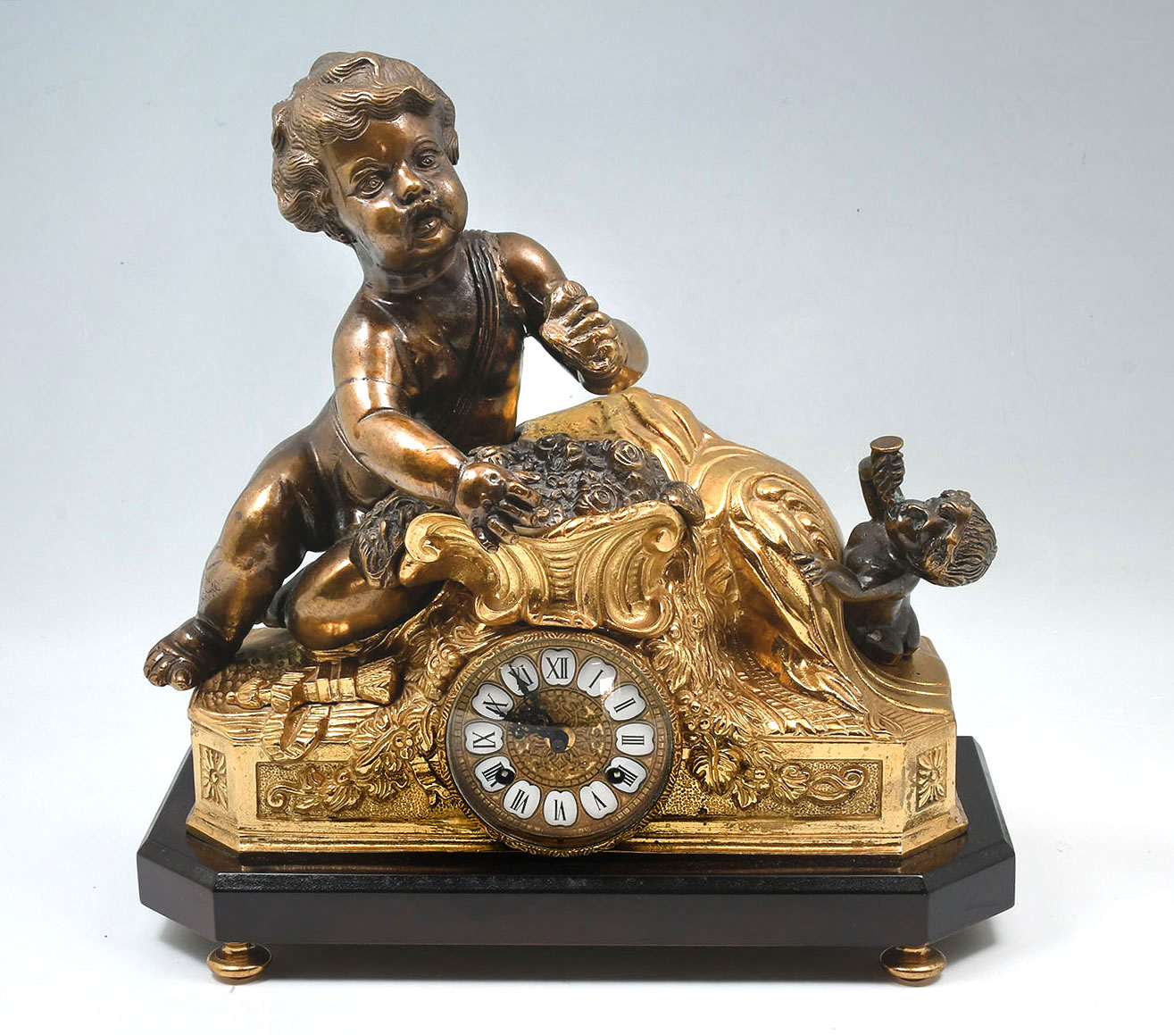 FRANZ HERMIE AND SON GILT METAL