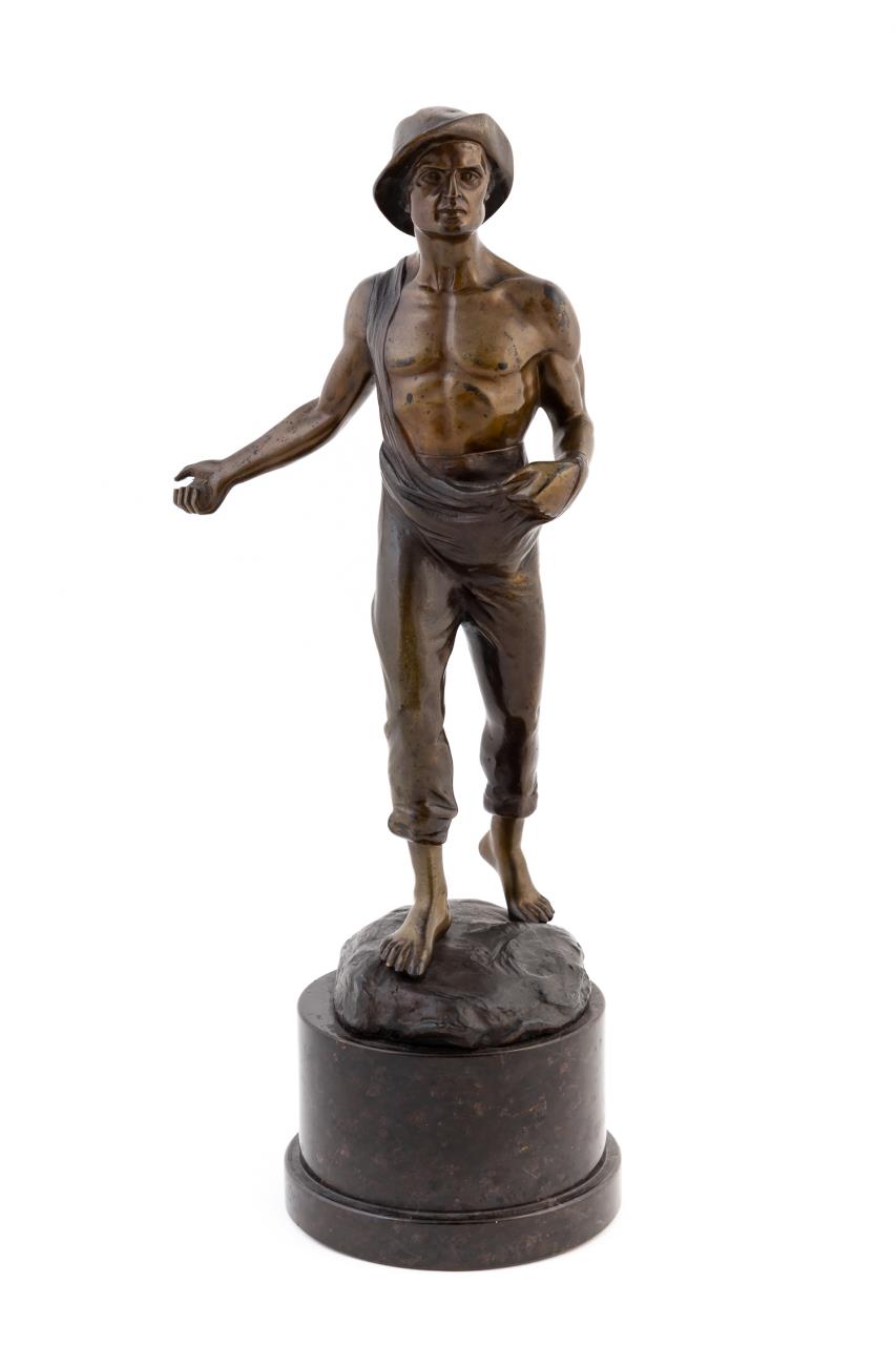 FRANZ IFFLAND "THE SOWER" BRONZE