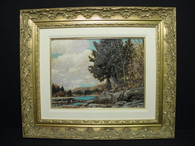 Franz Johnston oil on board