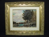 Franz Johnston oil on board pa