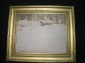 Franz Johnston oil on board pa