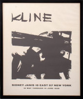FRANZ KLINE AT SIDNEY JANIS EX