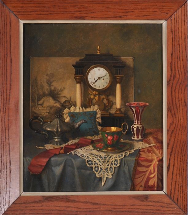 FRANZ KRISCHKE (1885-1960): CLOCK